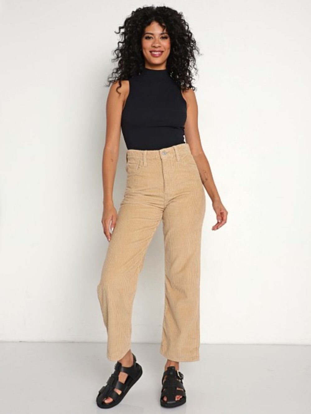 Levi's Size 28 Ribcage Straight Ankle Cord Granola